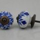 Navy Blue Leaf Knob (1)